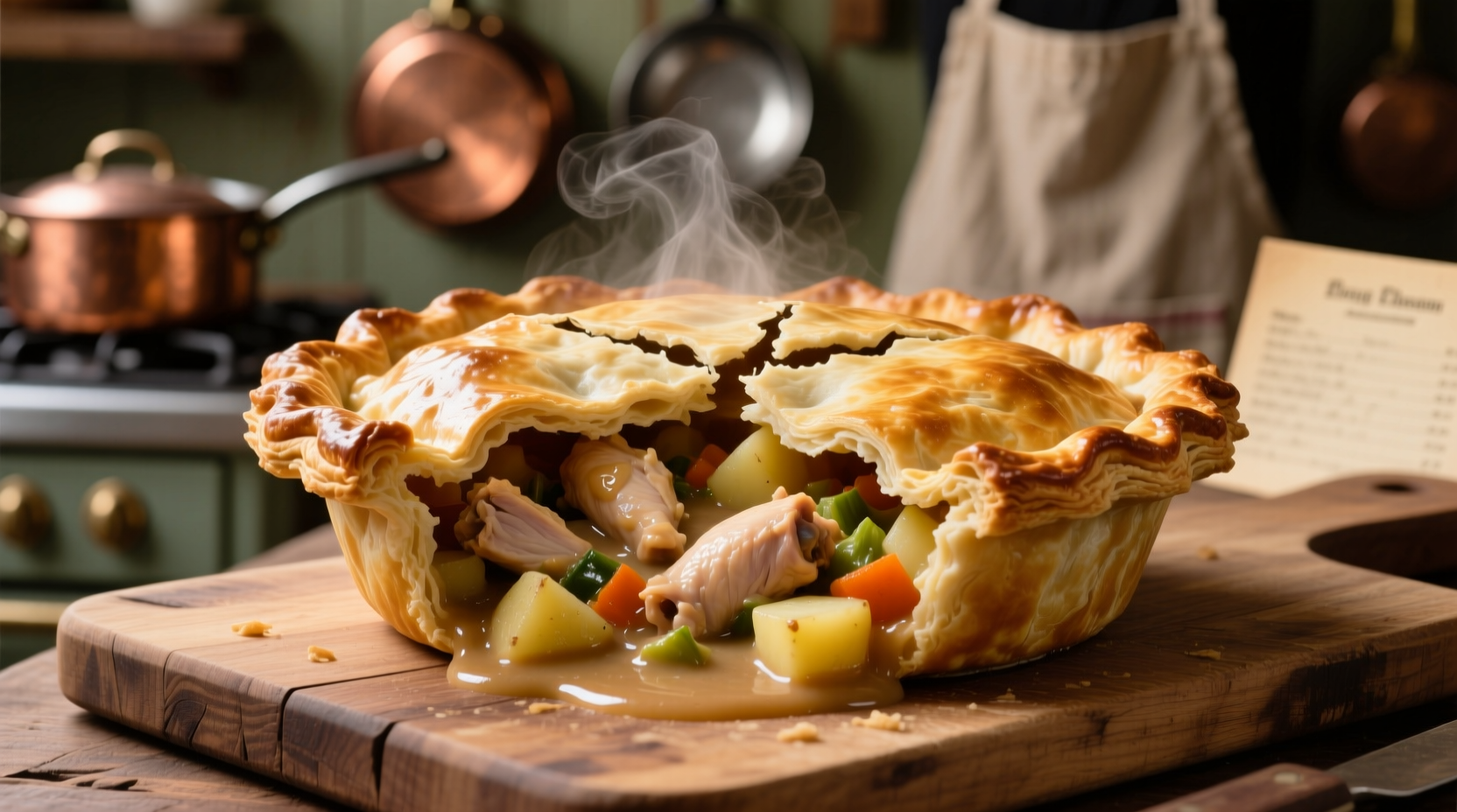 chicken pot pies