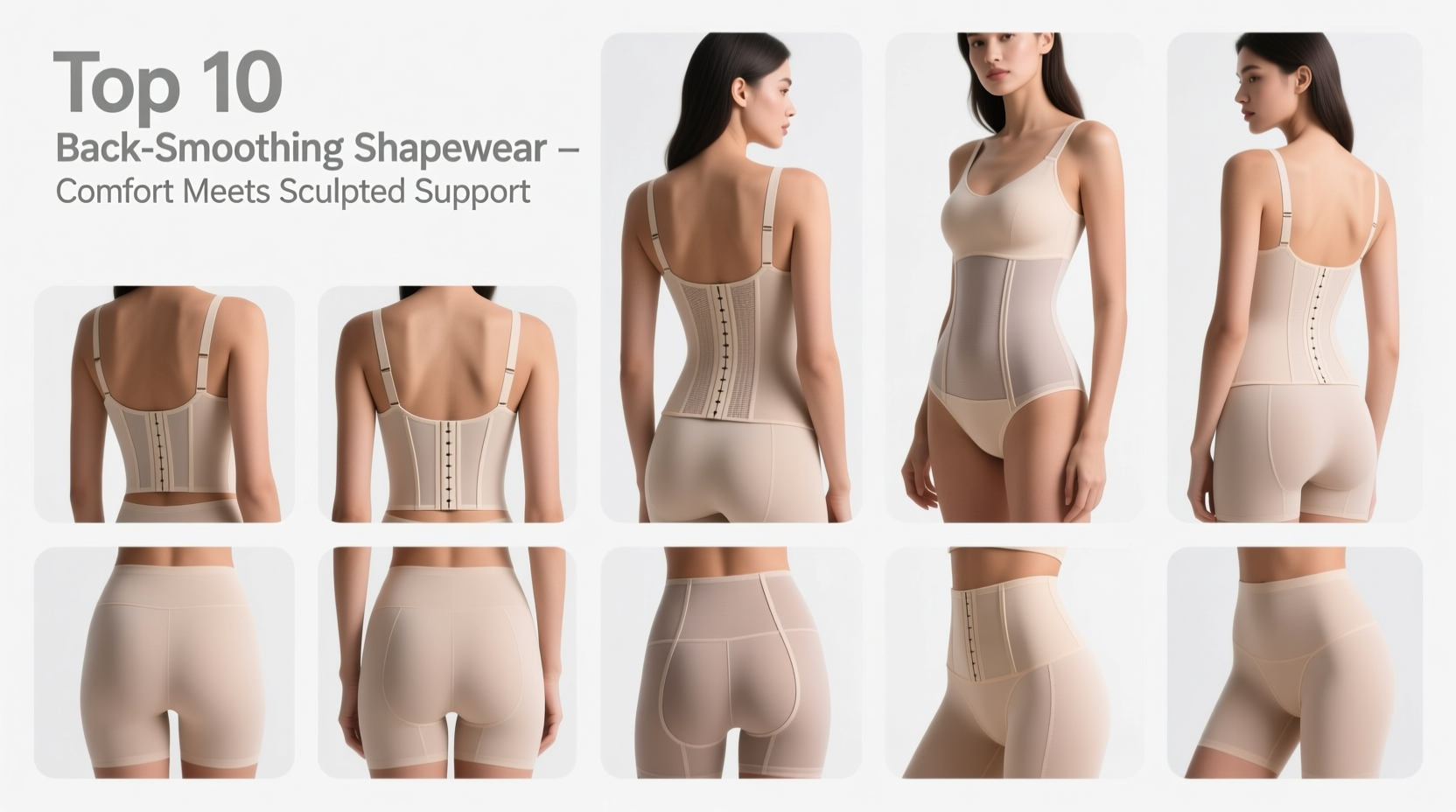 top 10 best back smoothing shapewear for comfortable sleek support