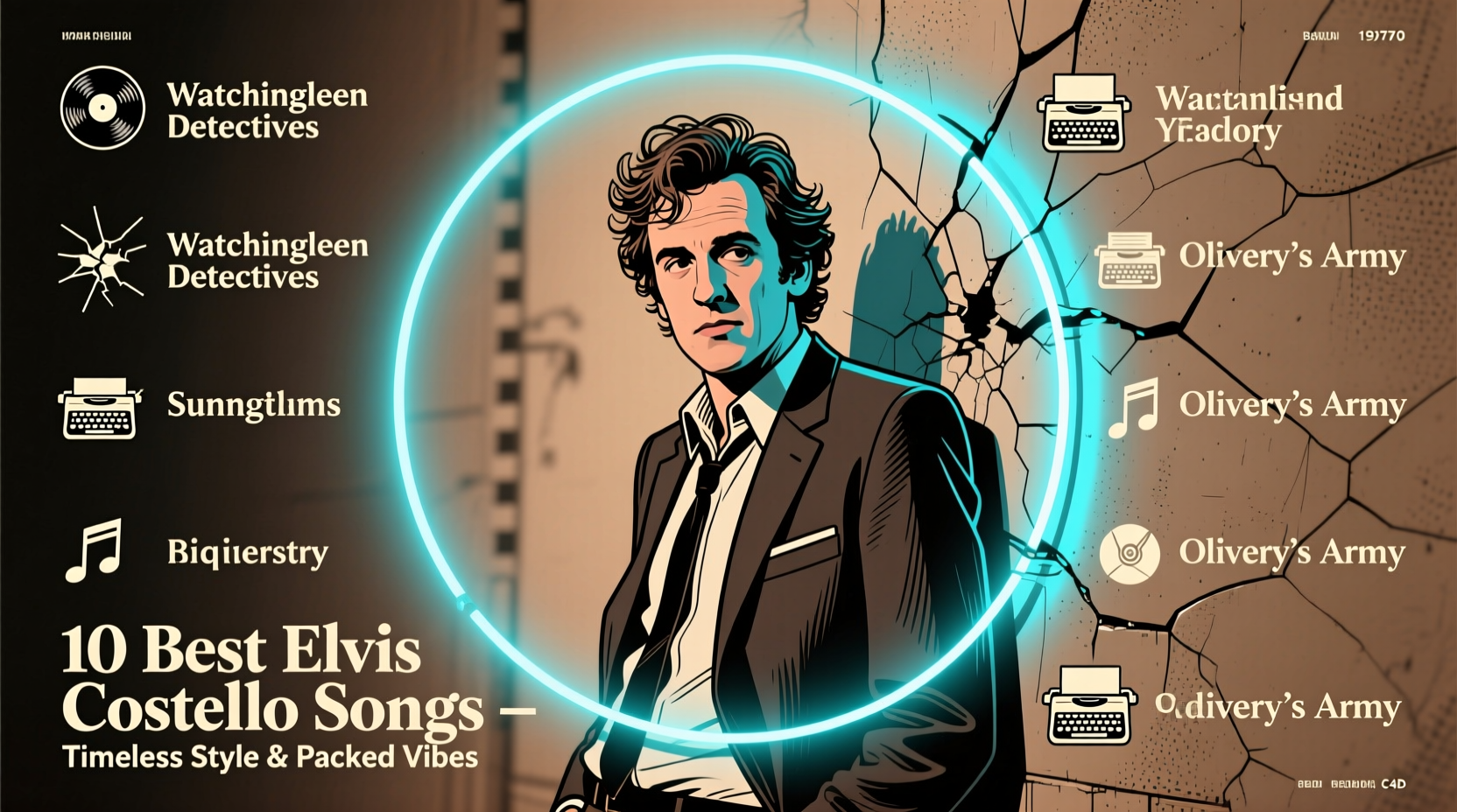 10 best elvis costello songs to explore with timeless style packed vibes