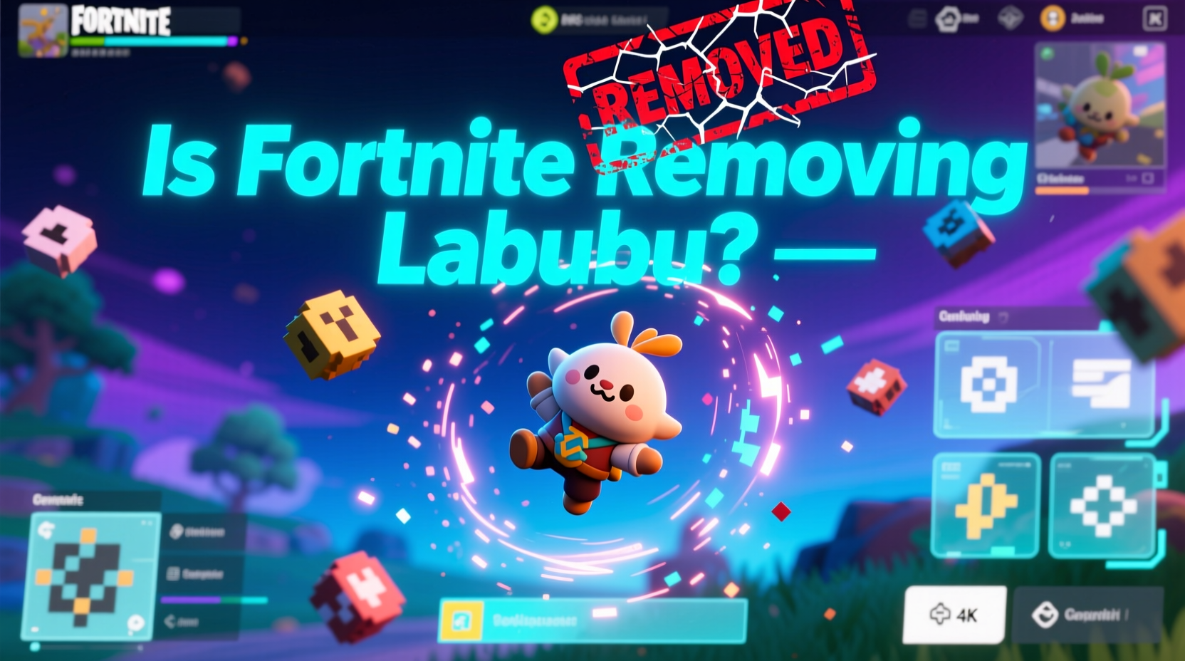is fortnite removing labubu