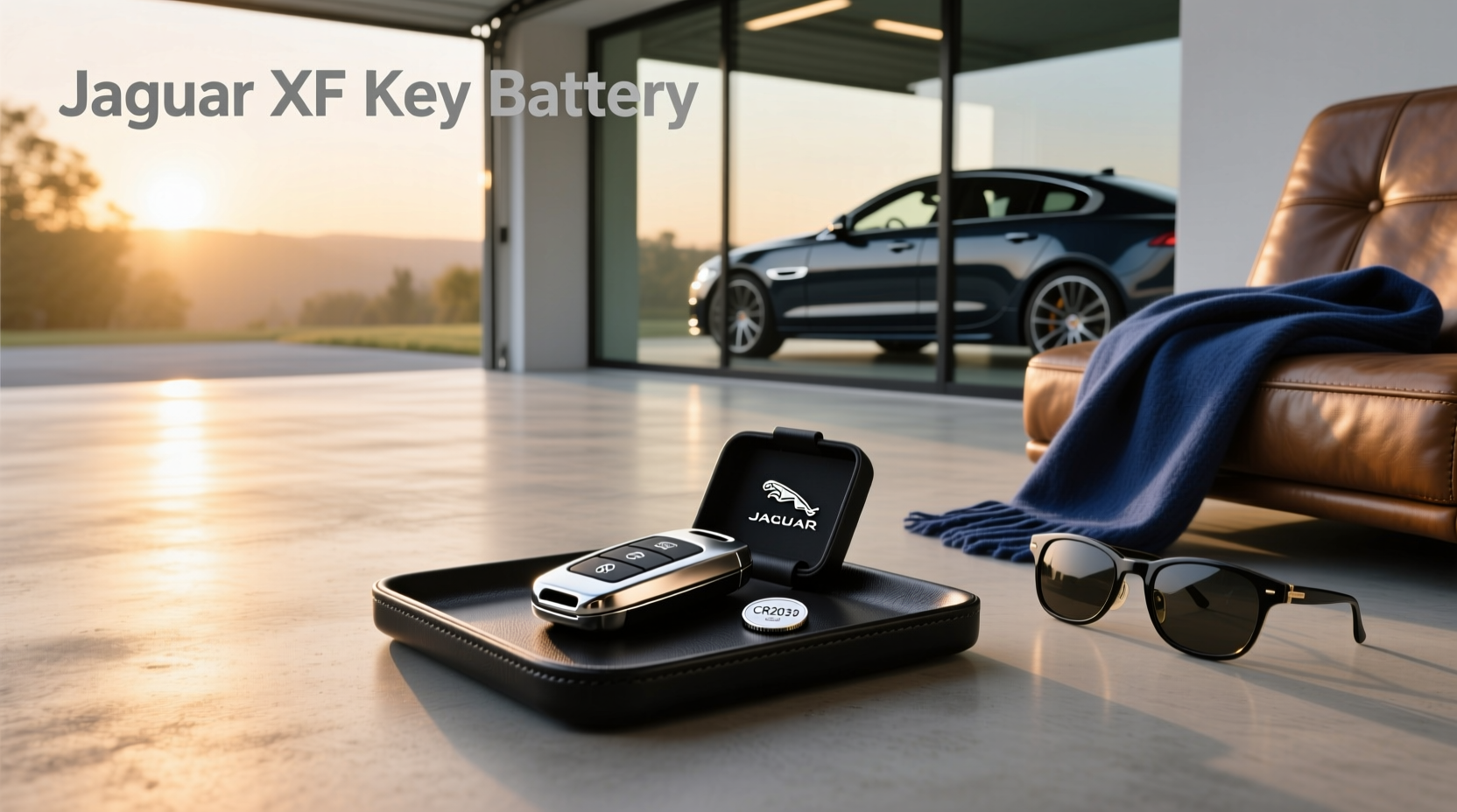 How to Replace Jaguar XF Key Fob Battery (2009–2018 Models)