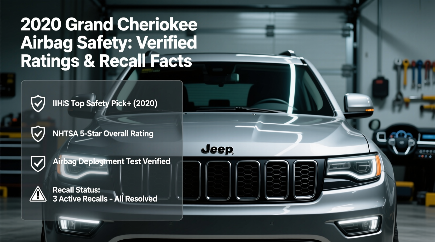 2020 grand cherokee airbag safety