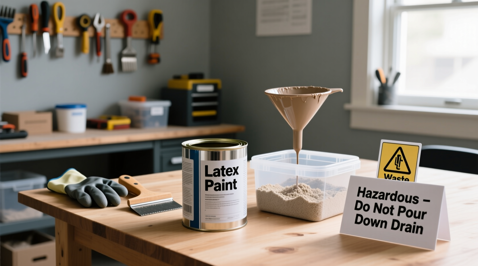 how to dispose of paint