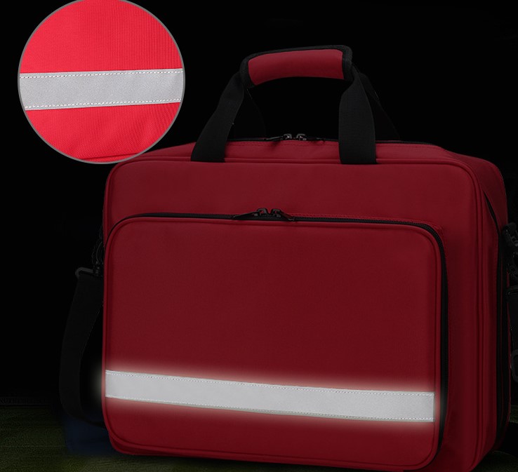 product-738-673 High Quality Waterproof Oxford First Aid Kit Bag Medical Emergency Storage Bag for Outdoor Travel Survival Home