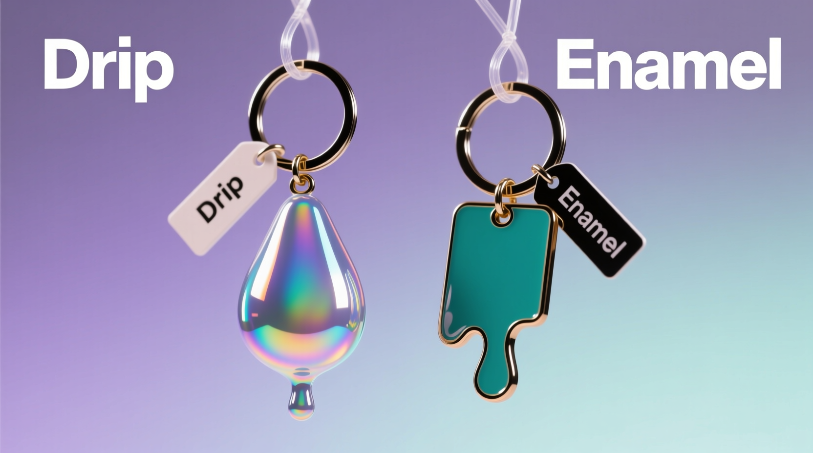 drip keychains vs enamel keychains why is everyone obsessed with the glossy look