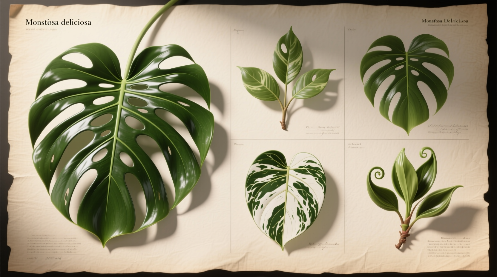 Monstera Deliciosa Types: True Varieties vs. Common Imposters
