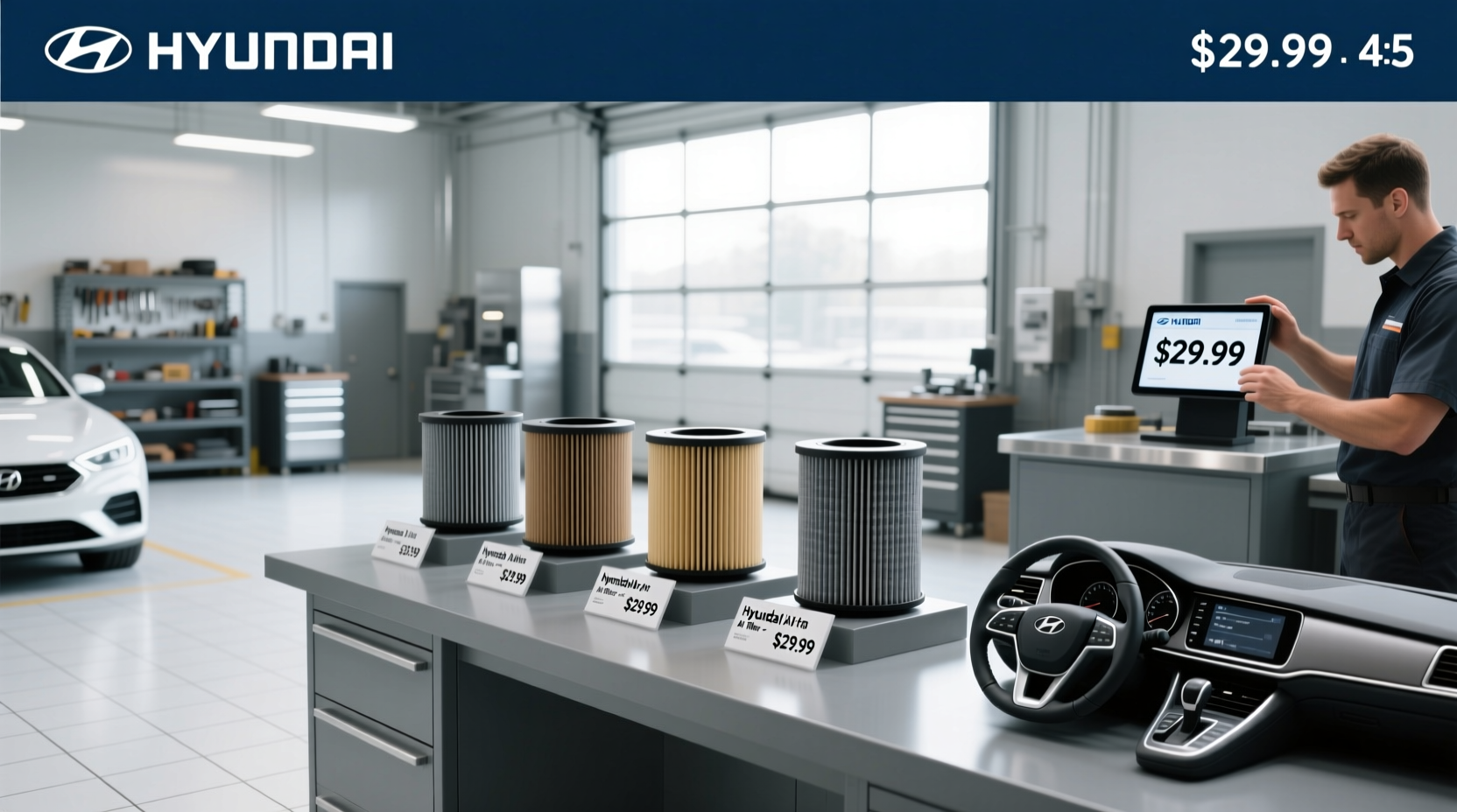 How Much Does a Hyundai Air Filter Cost?