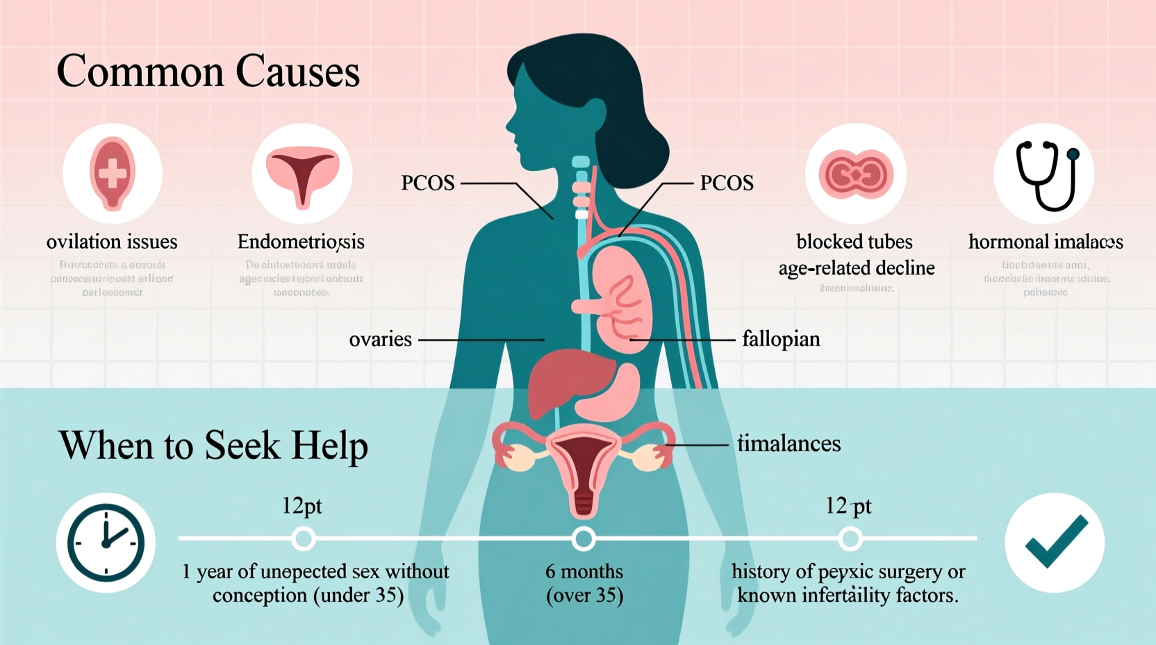 why cant i get pregnant reasons when to seek help