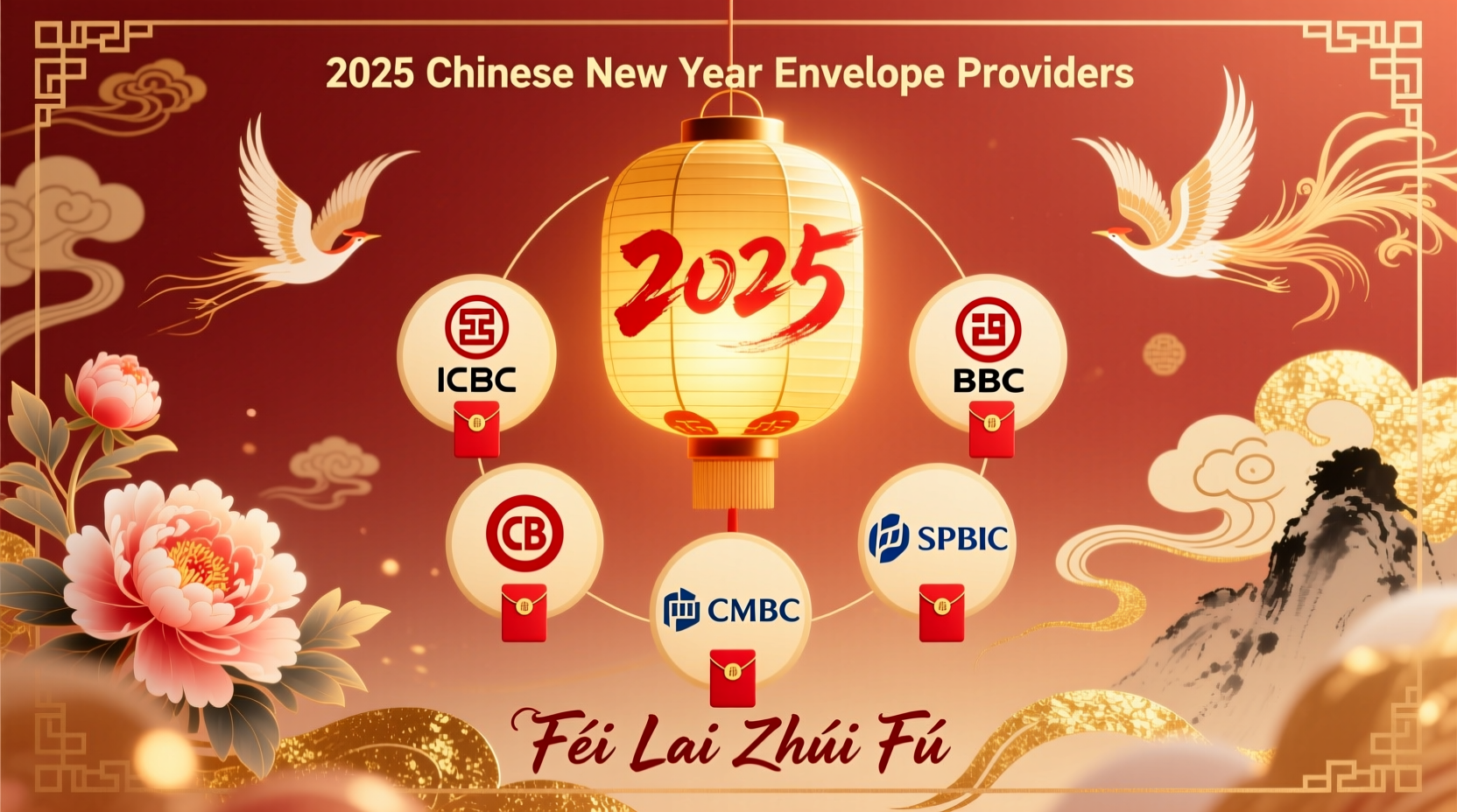 which banks provide chinese new year envelopes