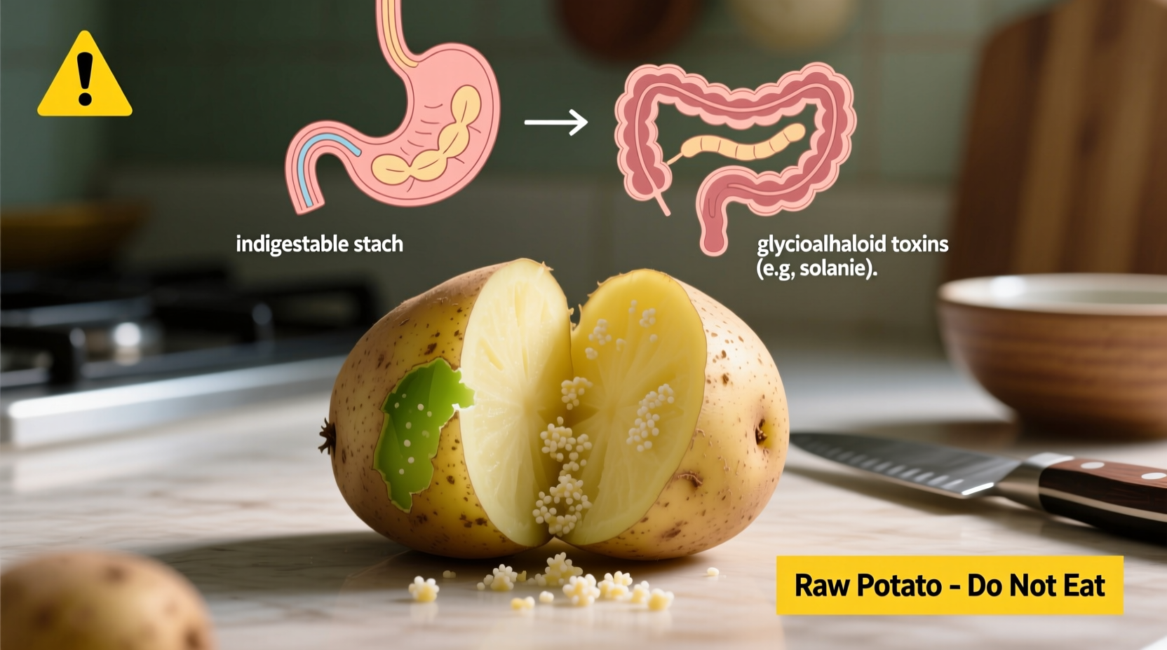 Eating Raw Potato: Risks, Symptoms & What to Do