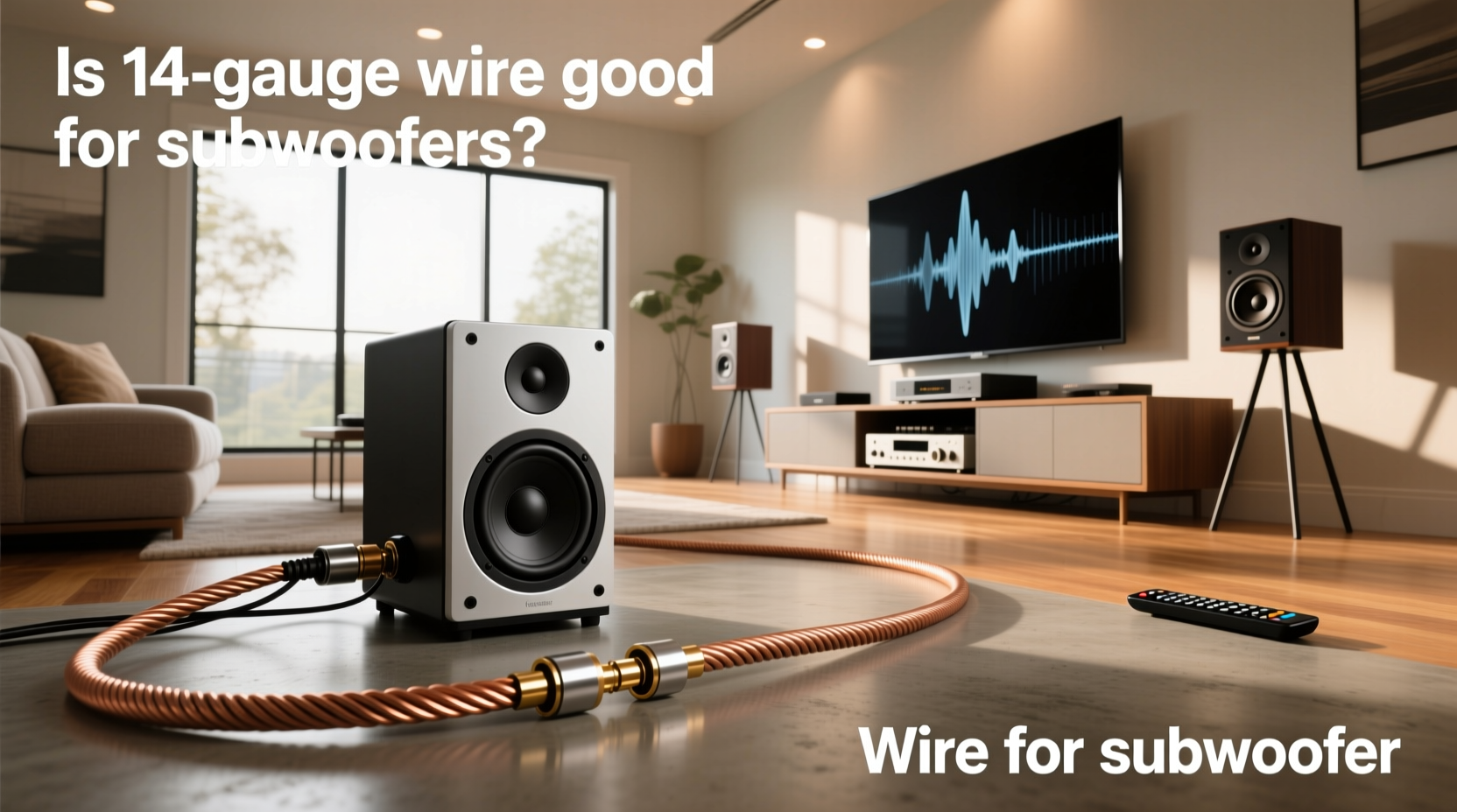 14 gauge wire for subwoofers when it's enough