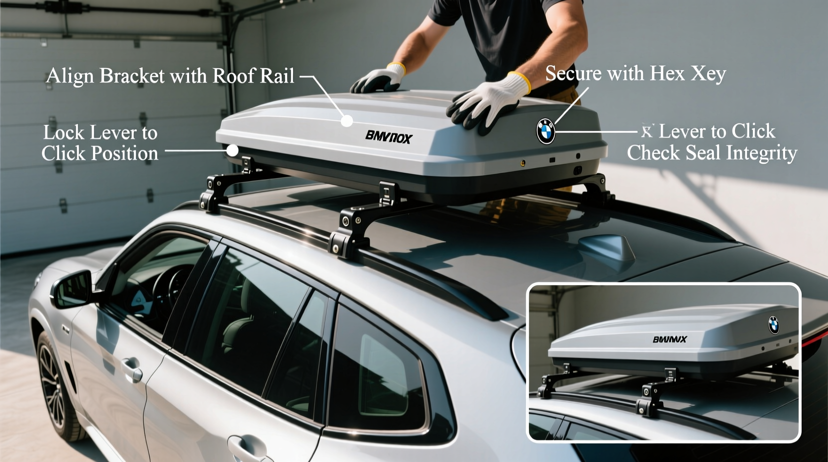 How to Install a Roof Box on a 2026 BMW X4