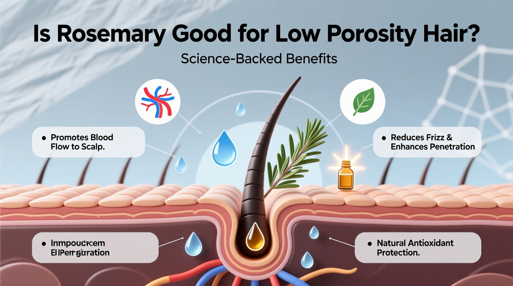 Is Rosemary Good for Low Porosity Hair? Science-Backed Benefits