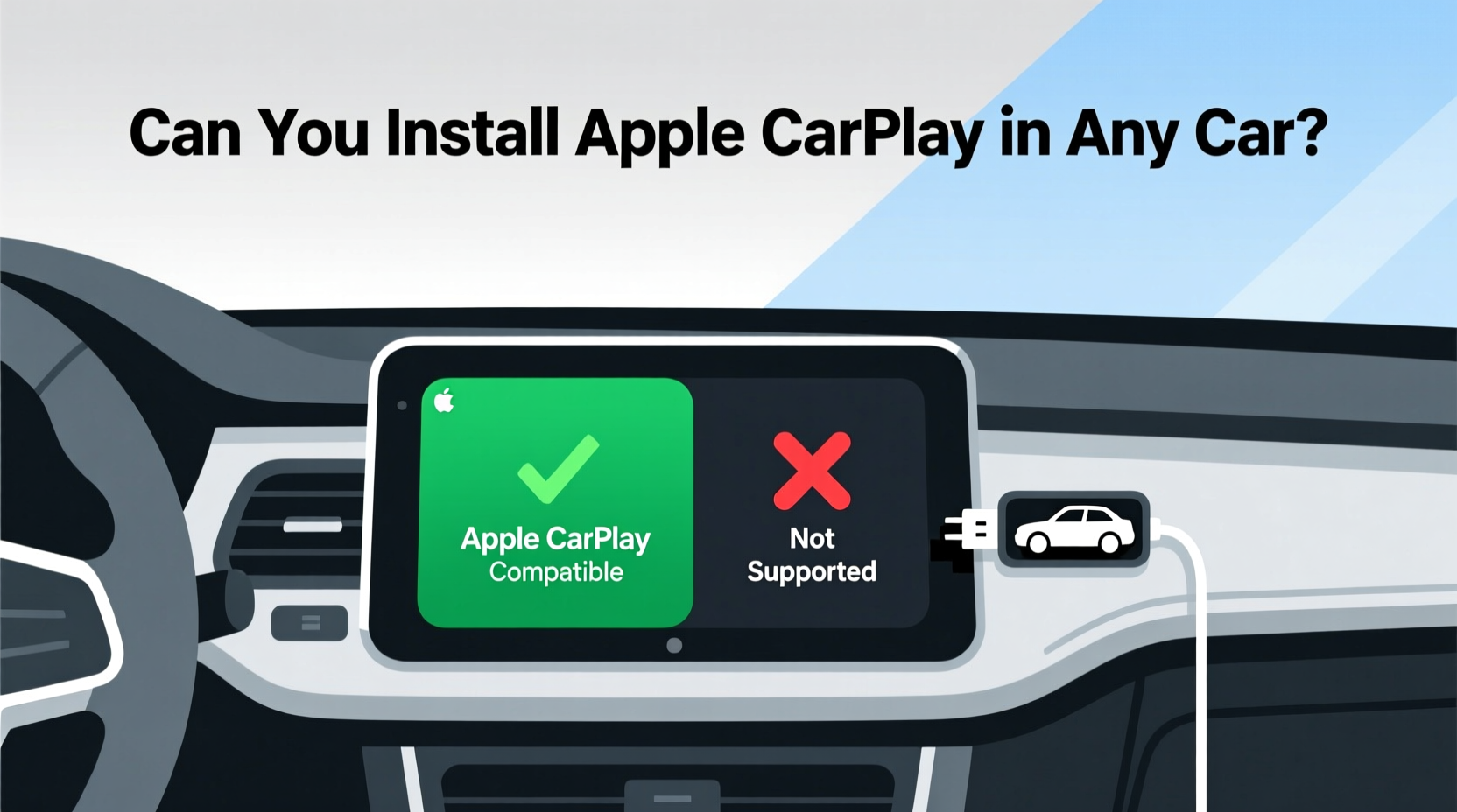 can you install apple carplay in any car