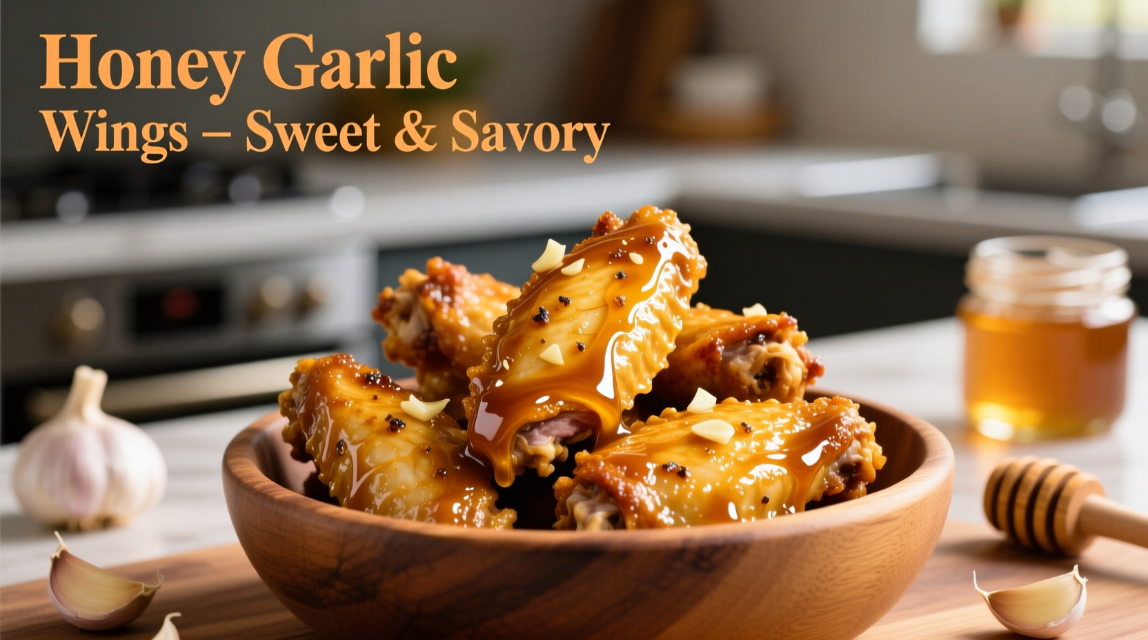 honey garlic sauce for wings