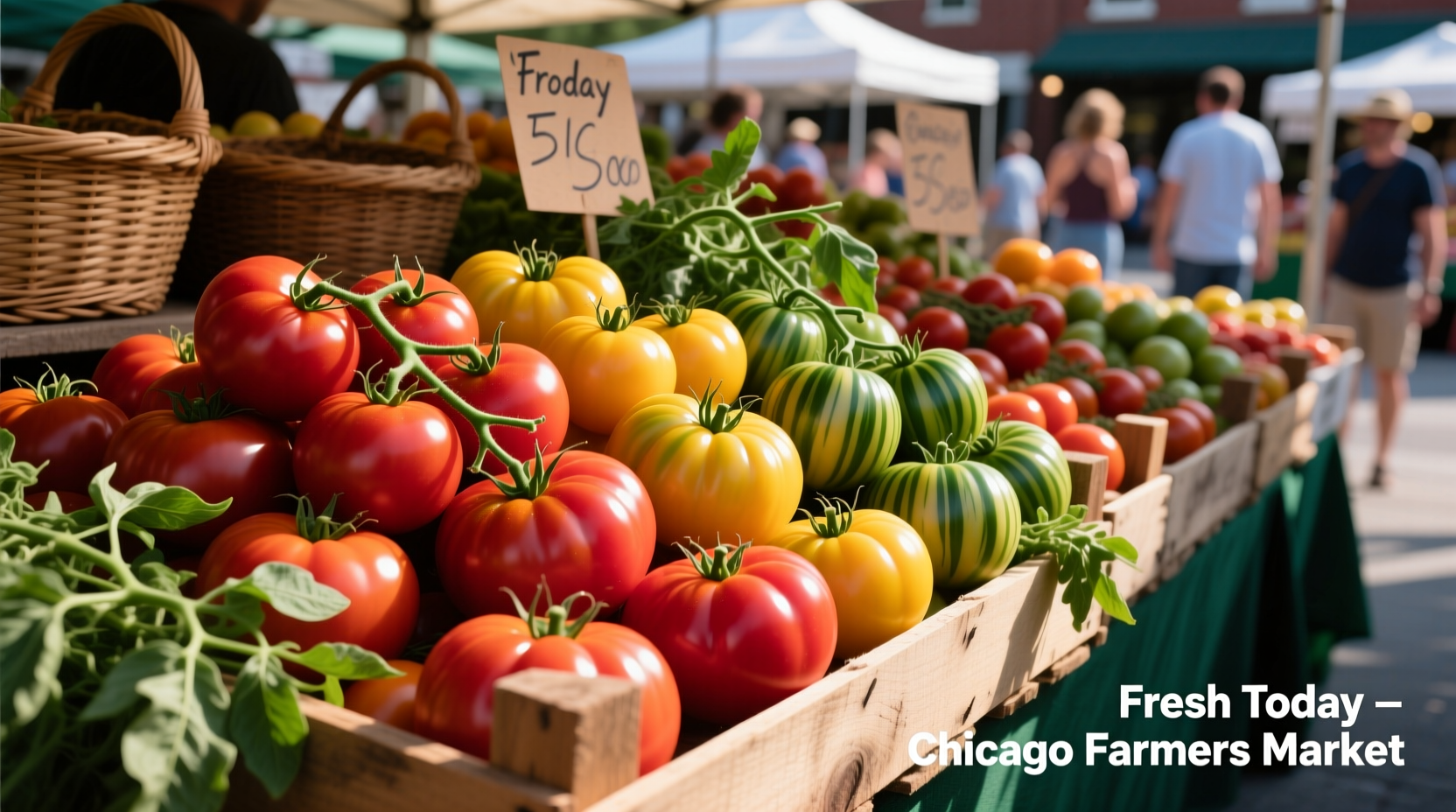 Chicago Tomato Man: Lokale Tomaten vom Markt