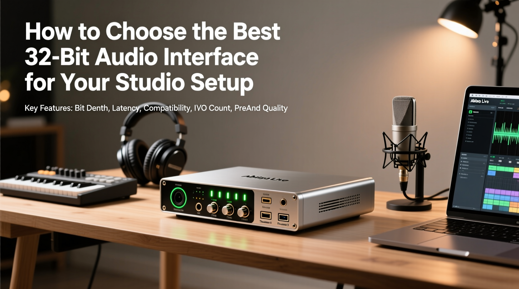 32 bit audio interface