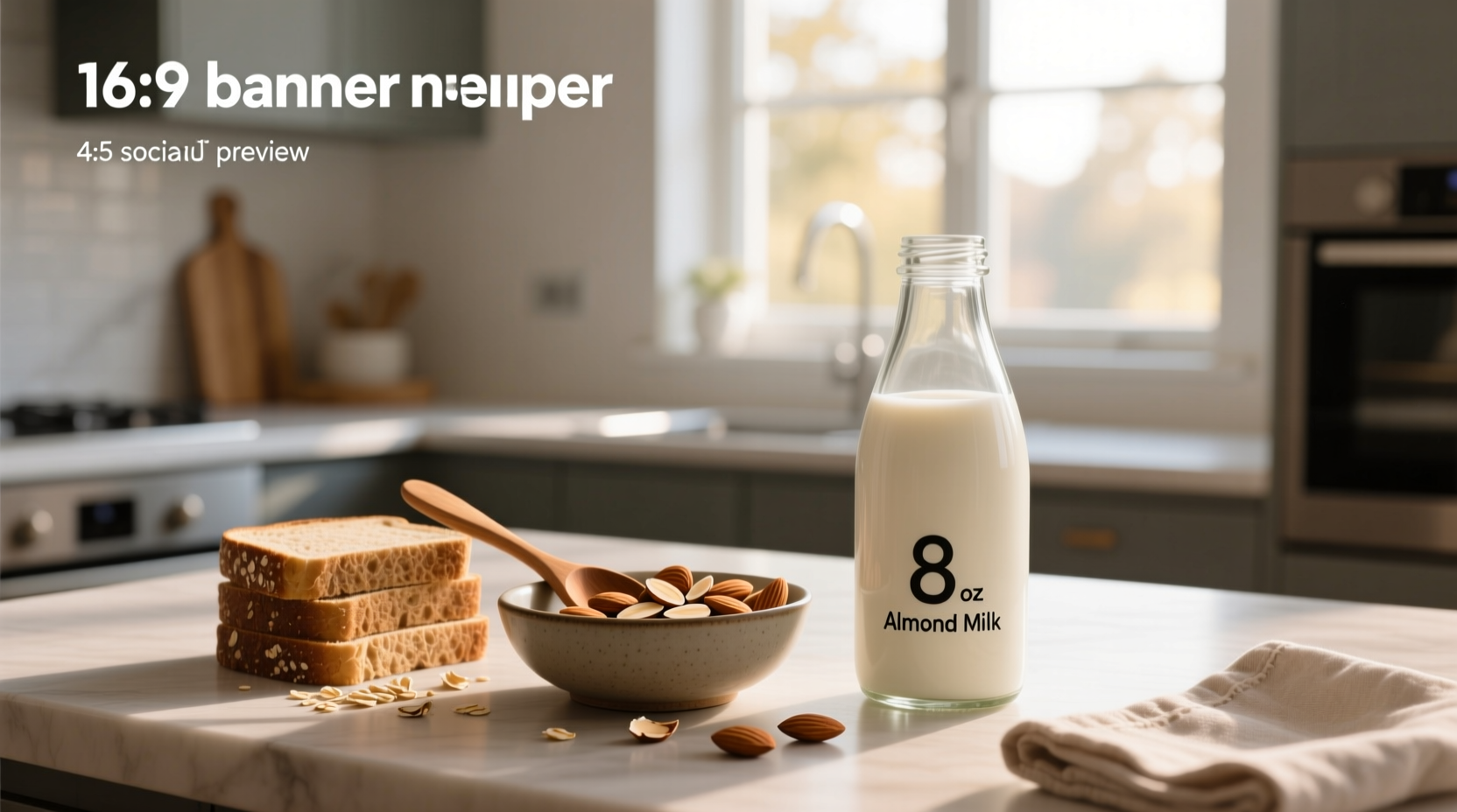 8 oz almond milk nutrition choices