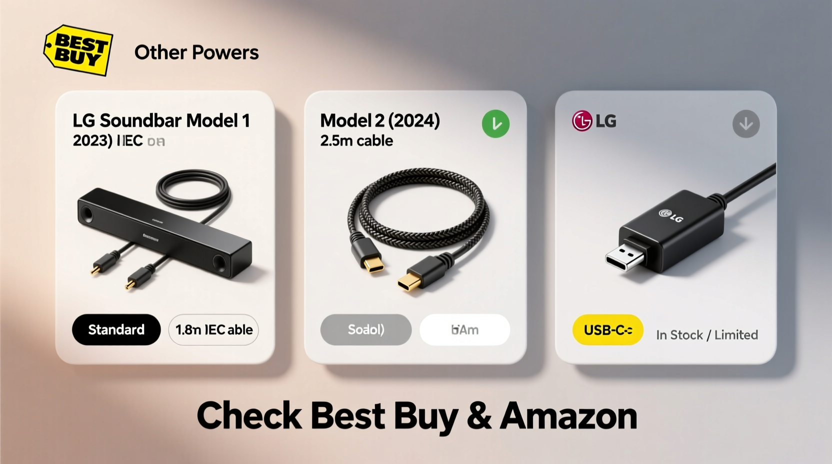 lg sound bar power cord options available on best buy and beyond