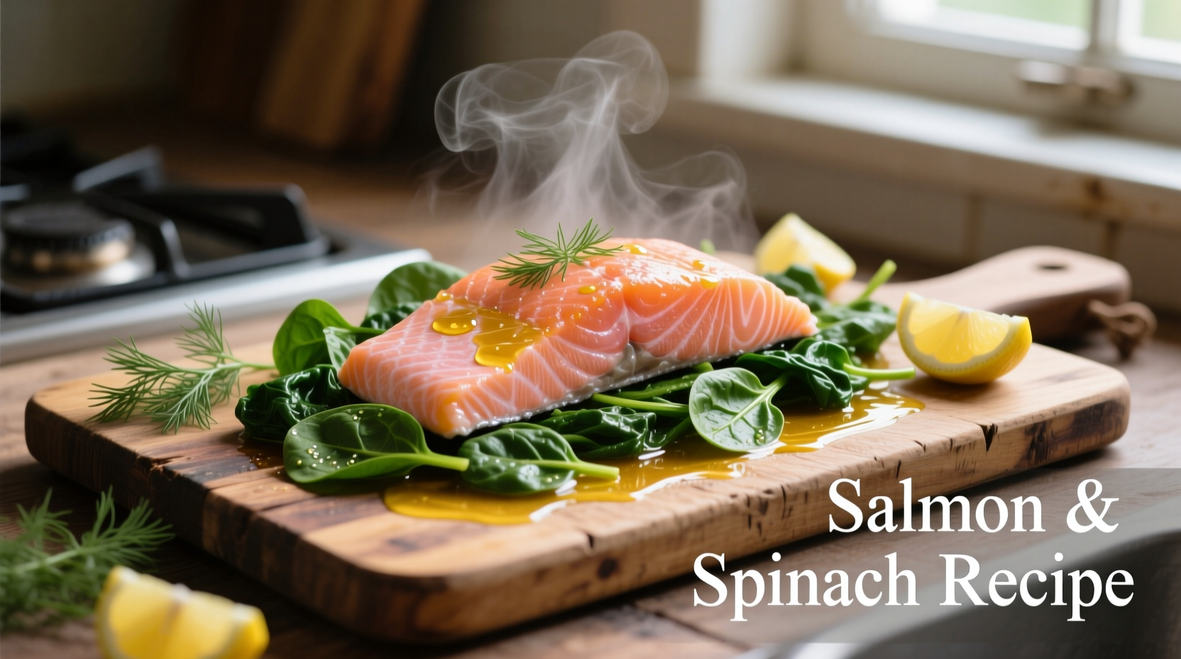 Perfect Salmon Spinach Recipe in 25 Minutes