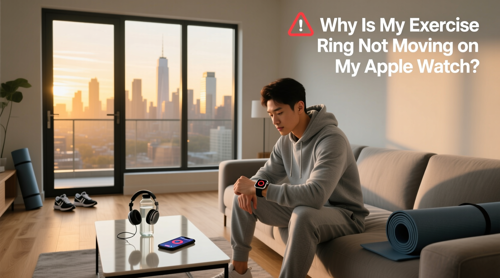 apple watch exercise ring not moving 