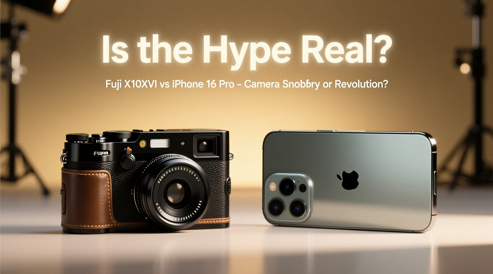 fuji x100vi vs iphone 16 pro is the hype real or is it just camera snobbery