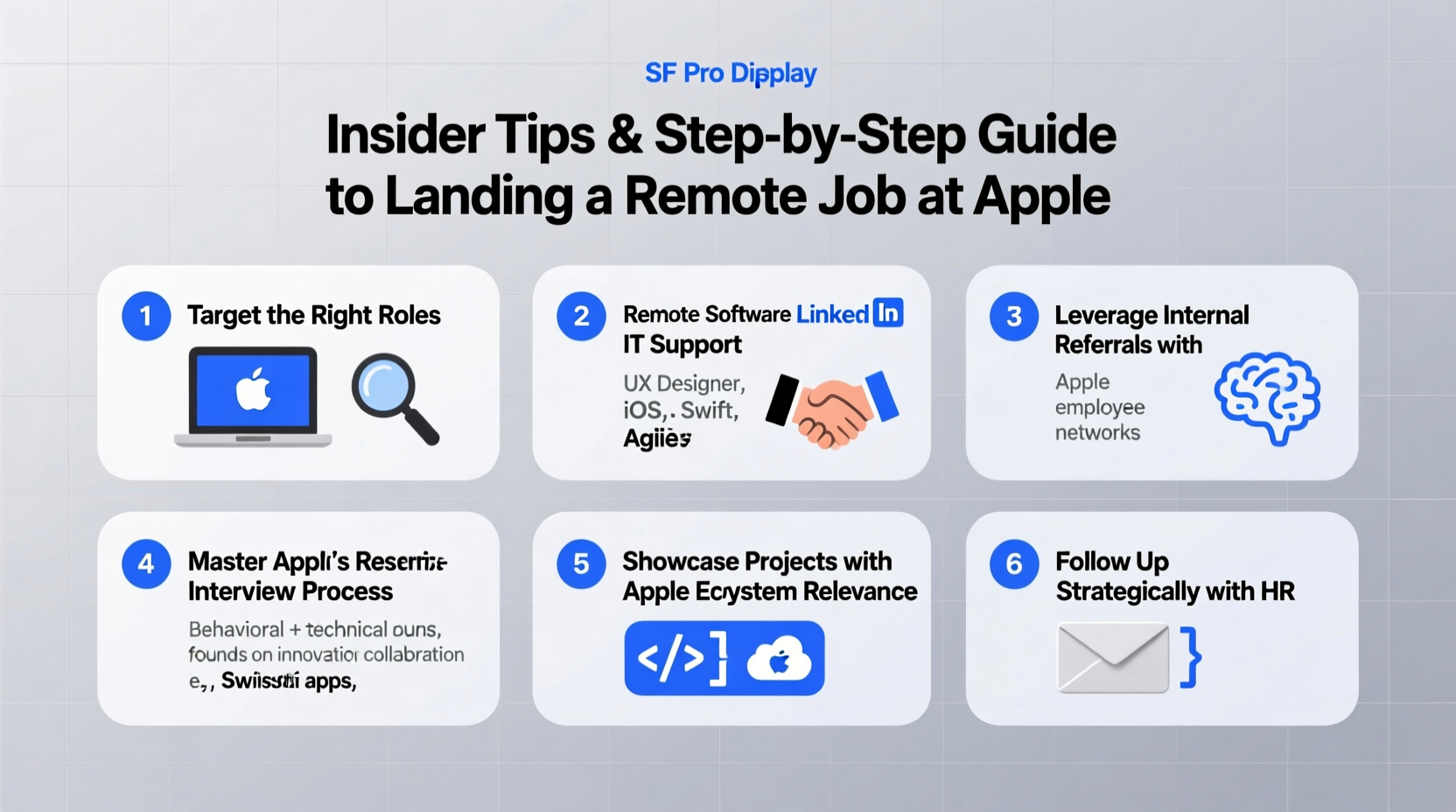 insider tips and step by step guide on how to secure a work from home job at apple