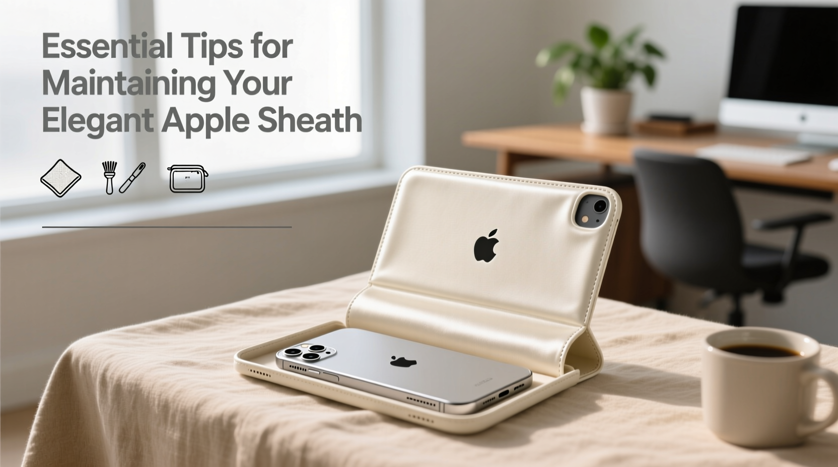 essential tips for maintaining and caring for your elegant apple device sheath