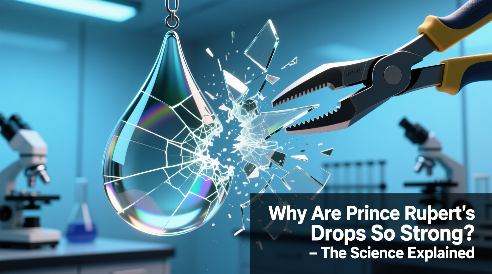 why are prince ruperts drops so strong the science explained