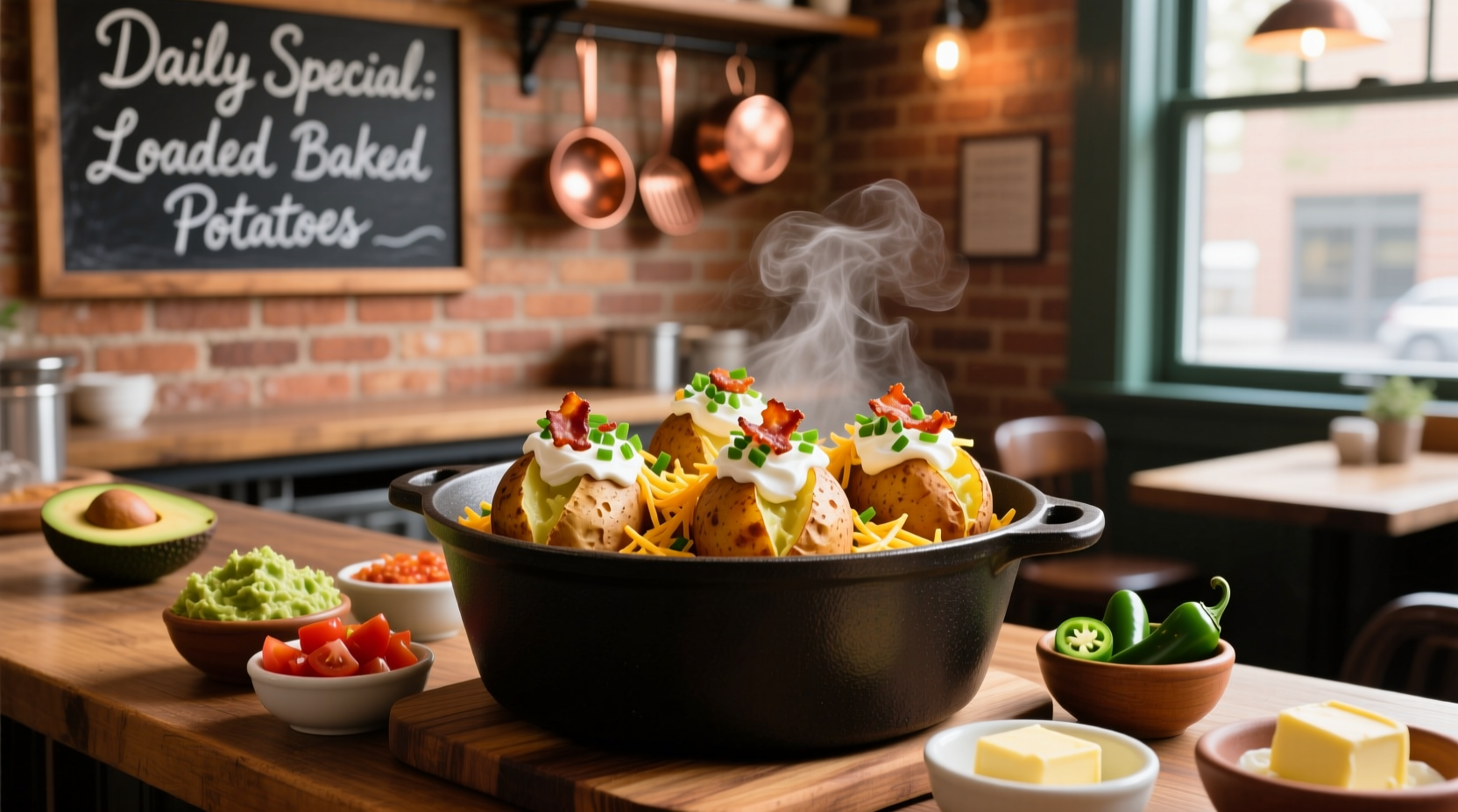 The Pot Baked Potato Bar: Real Photos & Visual Guide