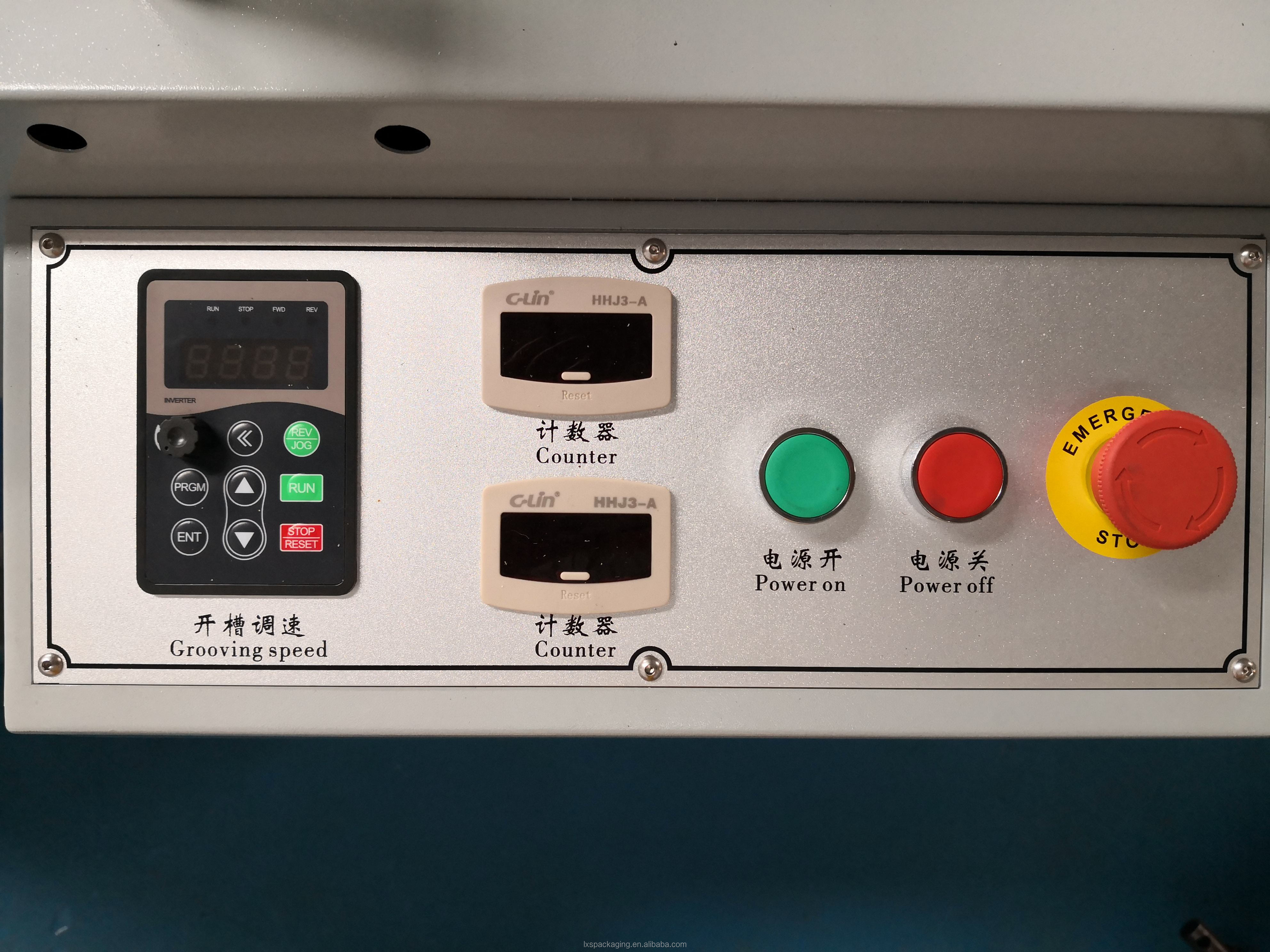 Automatic Roll Cardboard Groove Cutting Machine , Dustless Paper Grooving Machine