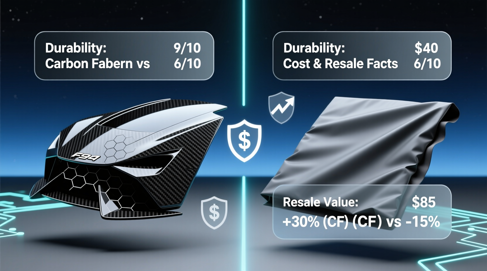 F90 Carbon Fiber vs Wrap: Durability, Cost & Resale Facts