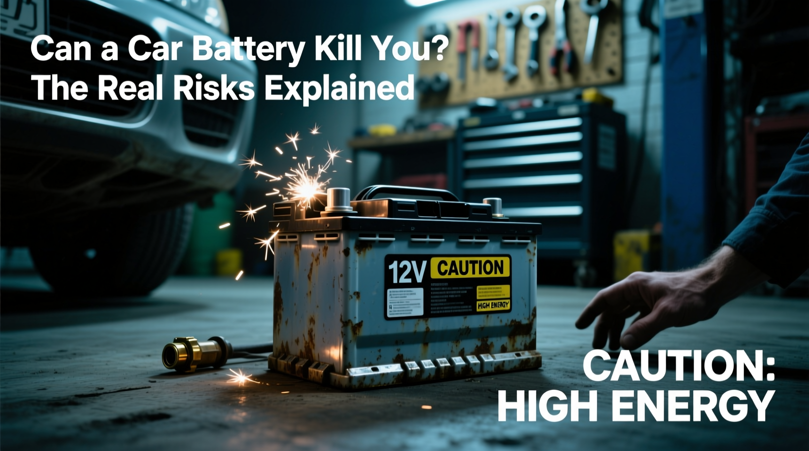 can a car battery kill you