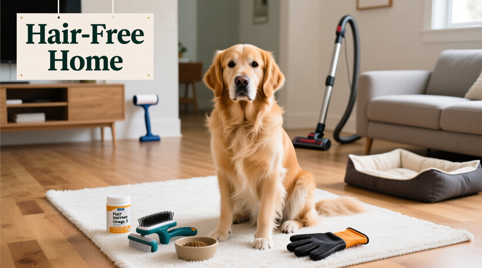 effective strategies to minimize dog shedding and keep your home hair free