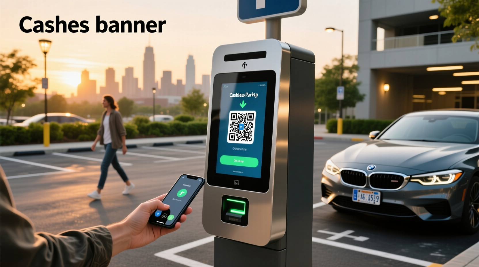 How to choose parking payment machine, How does cashless parking work?