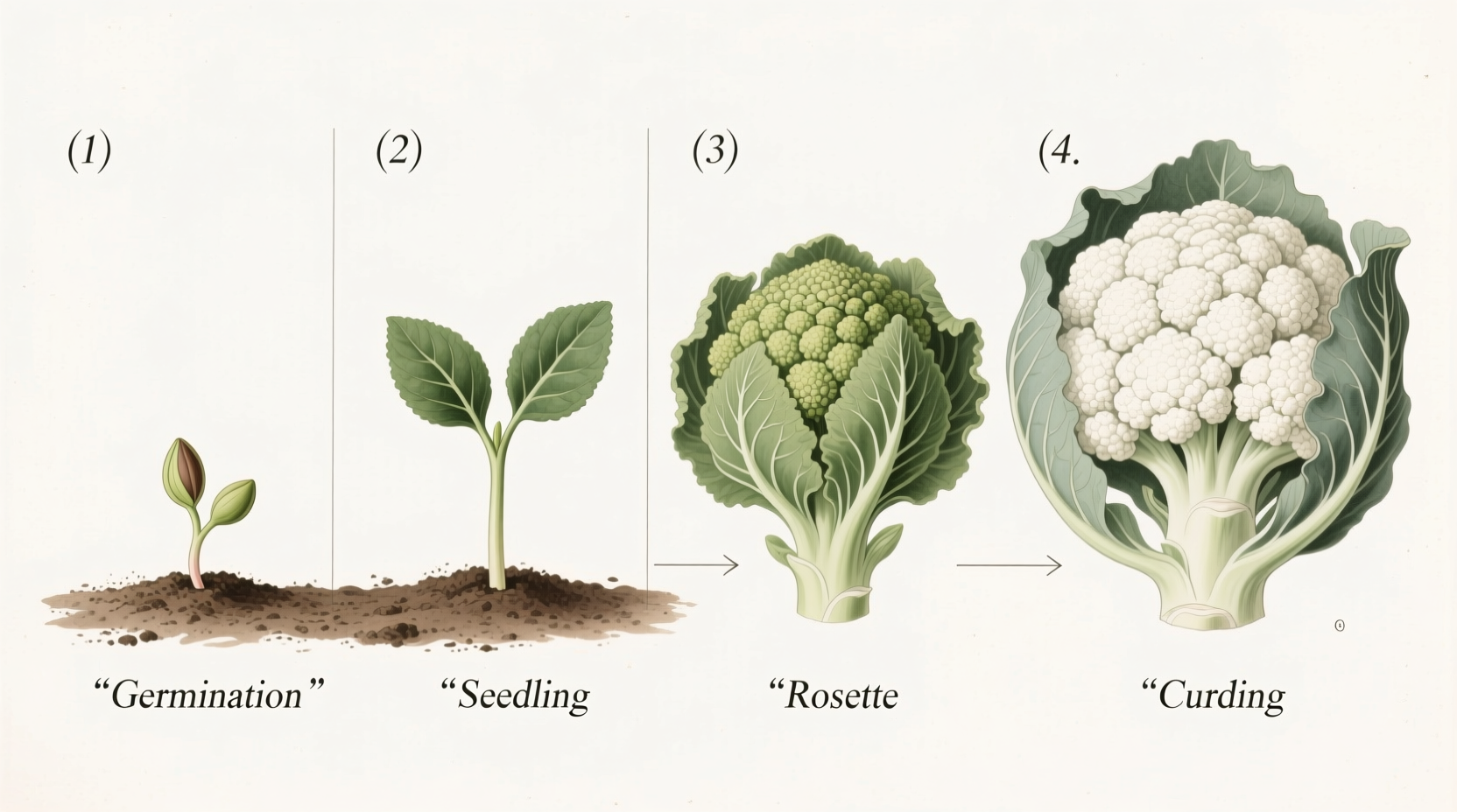 Cauliflower Growth Stages: From Seed to Harvest Explained