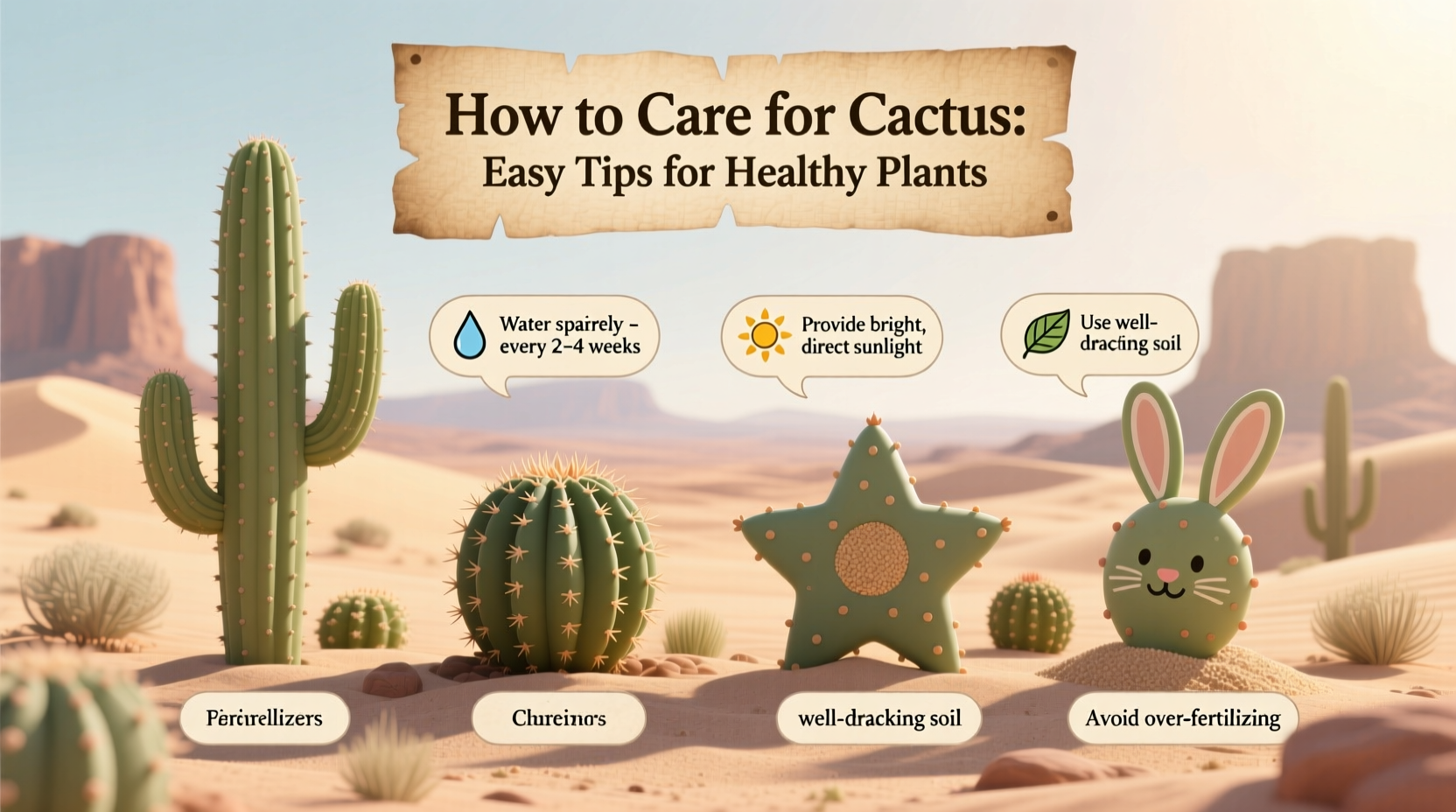 How to Care for Cactus: Easy Tips for Healthy Plants