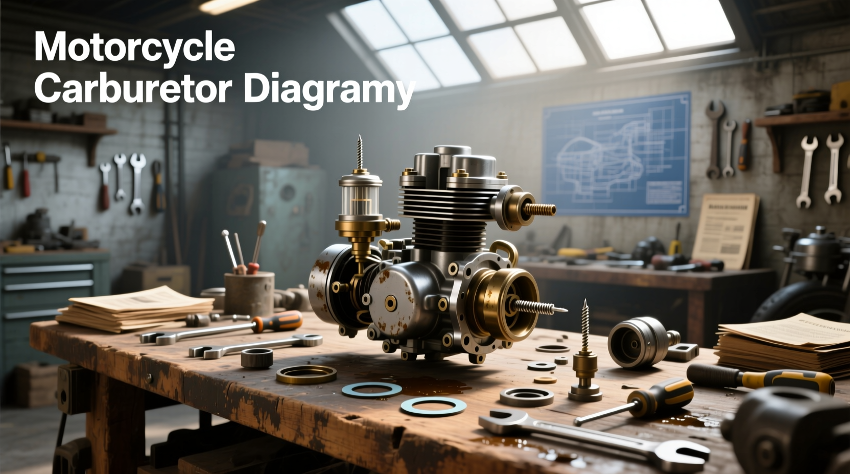 What Is a Motorcycle Carburetor Diagram and How to Read It?