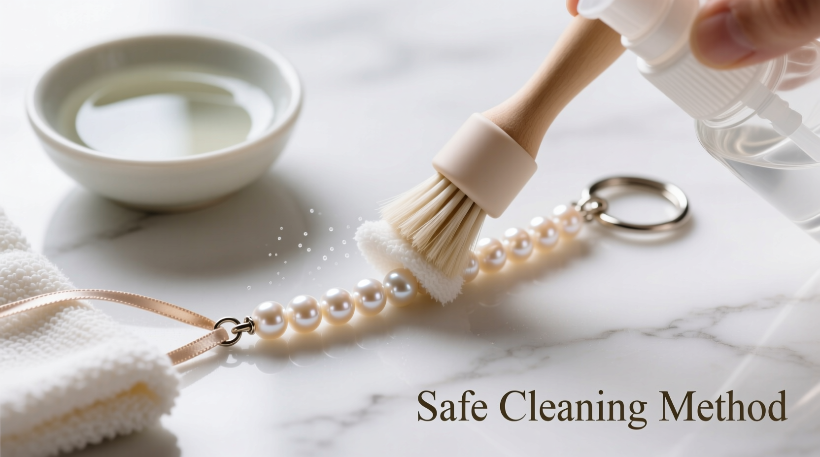safe and effective methods to clean your pearl string keychain without damage