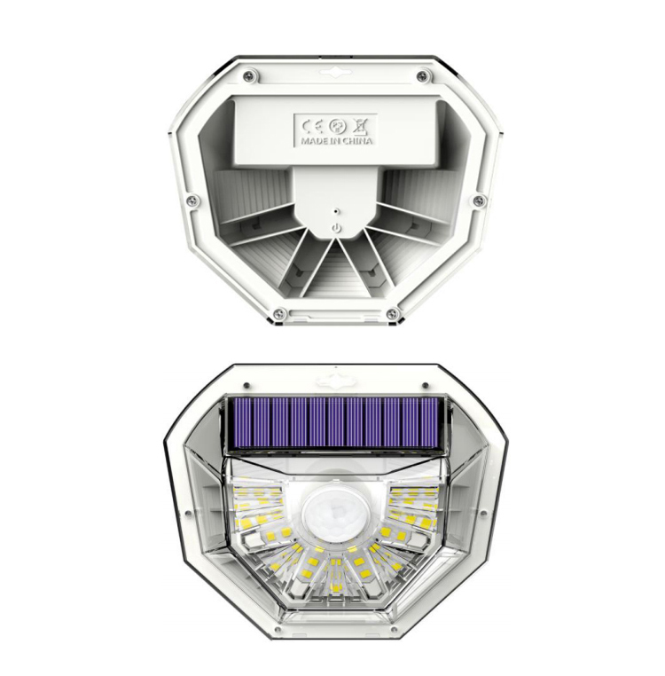 40 LED IP67 防水无线墙式花园 PIR 运动传感器太阳能灯