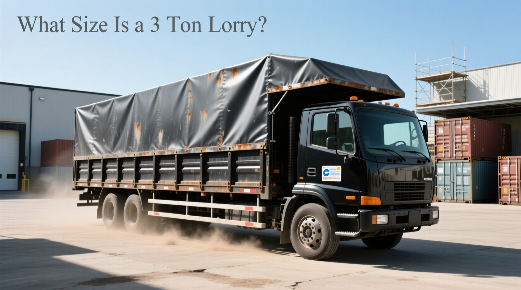 How to Choose 3 Ton Truck Canopy, What Size Is a 3 Ton Lorry?