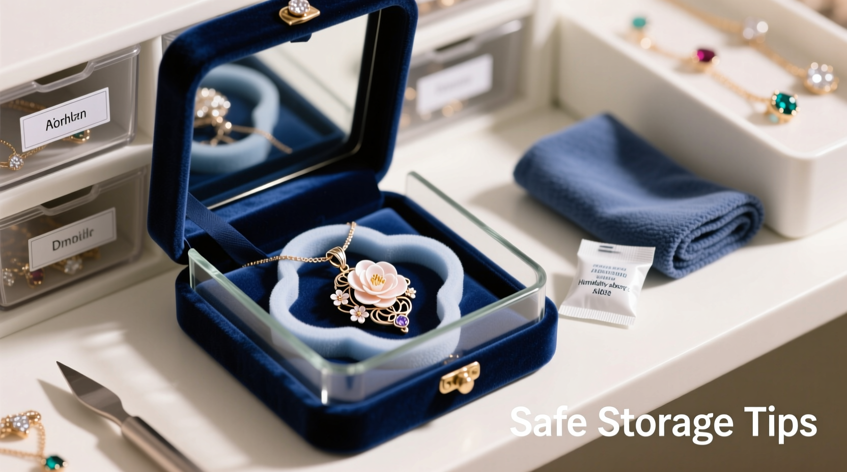 how to safely store a delicate camellia pendant practical tips to prevent damage