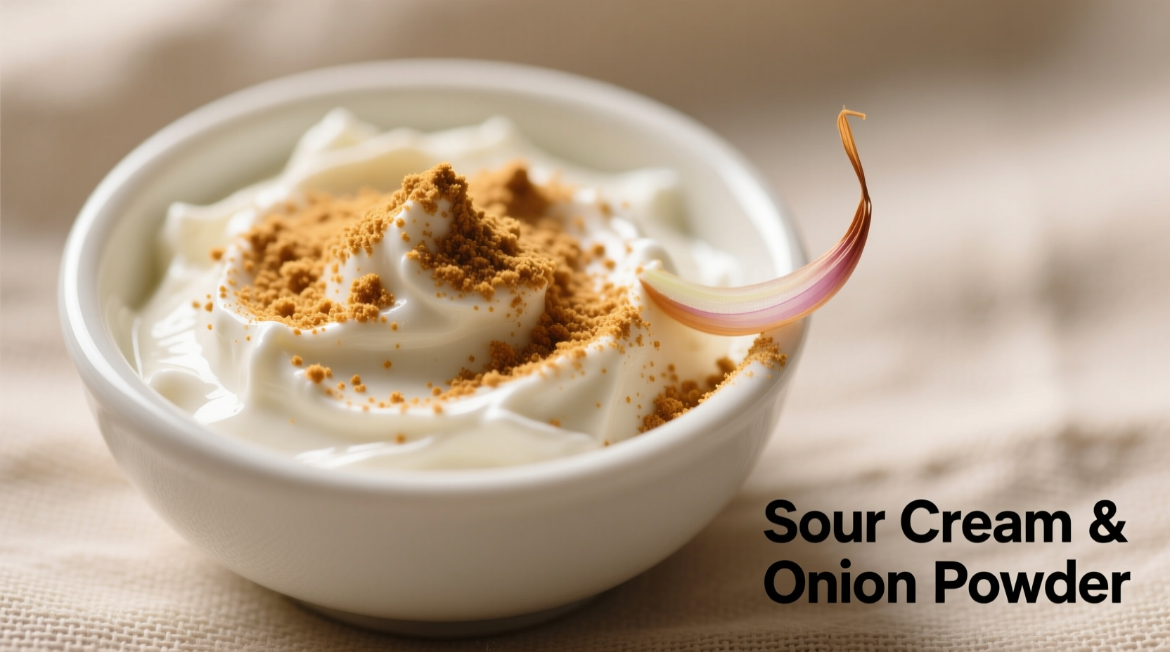sour cream and onion powder