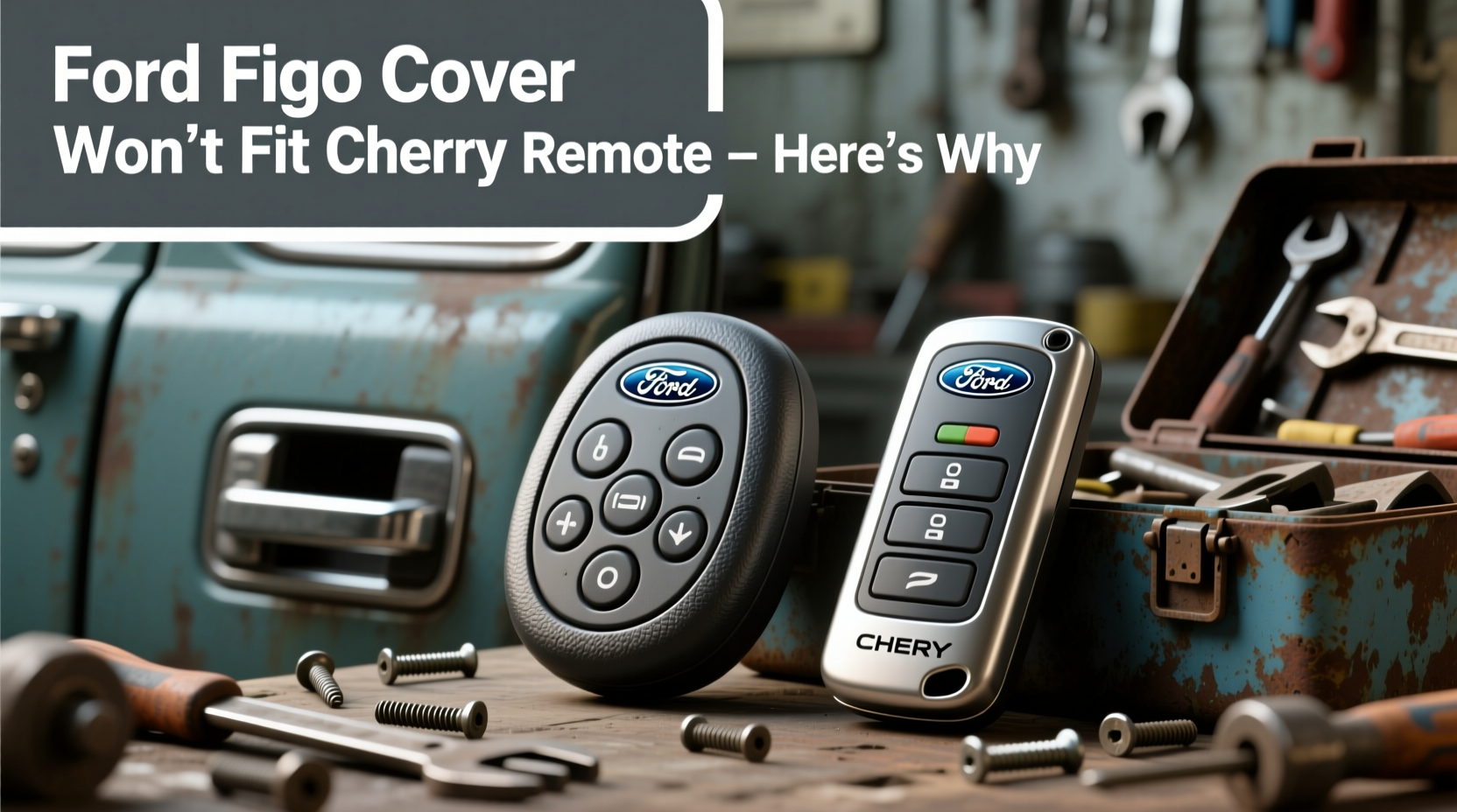 install ford figo cover chery remote