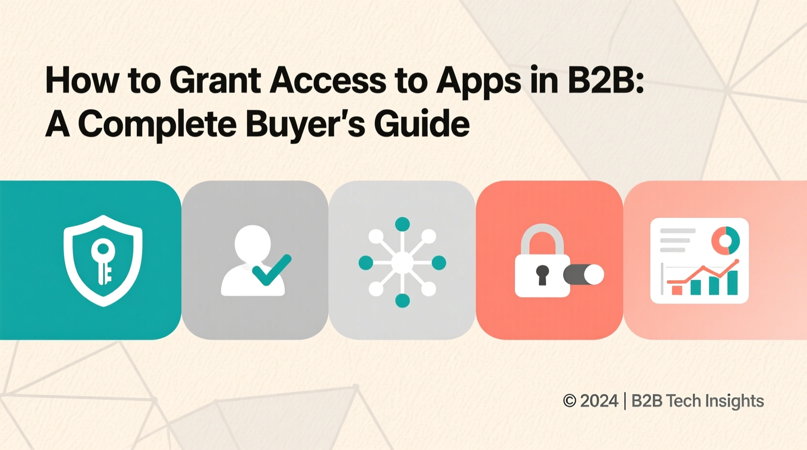 how to grant access to apps in b2b