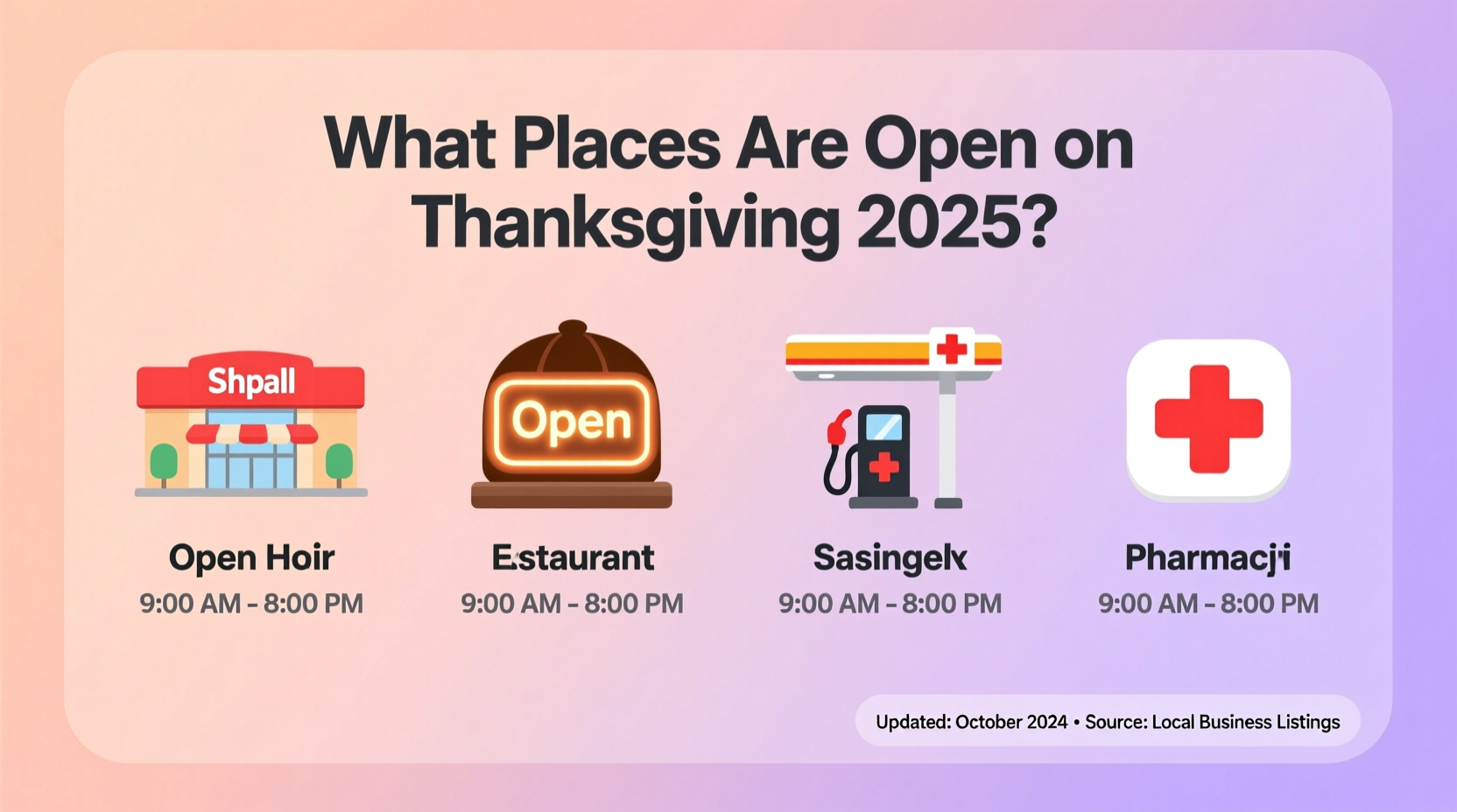 what place is open on thanksgiving