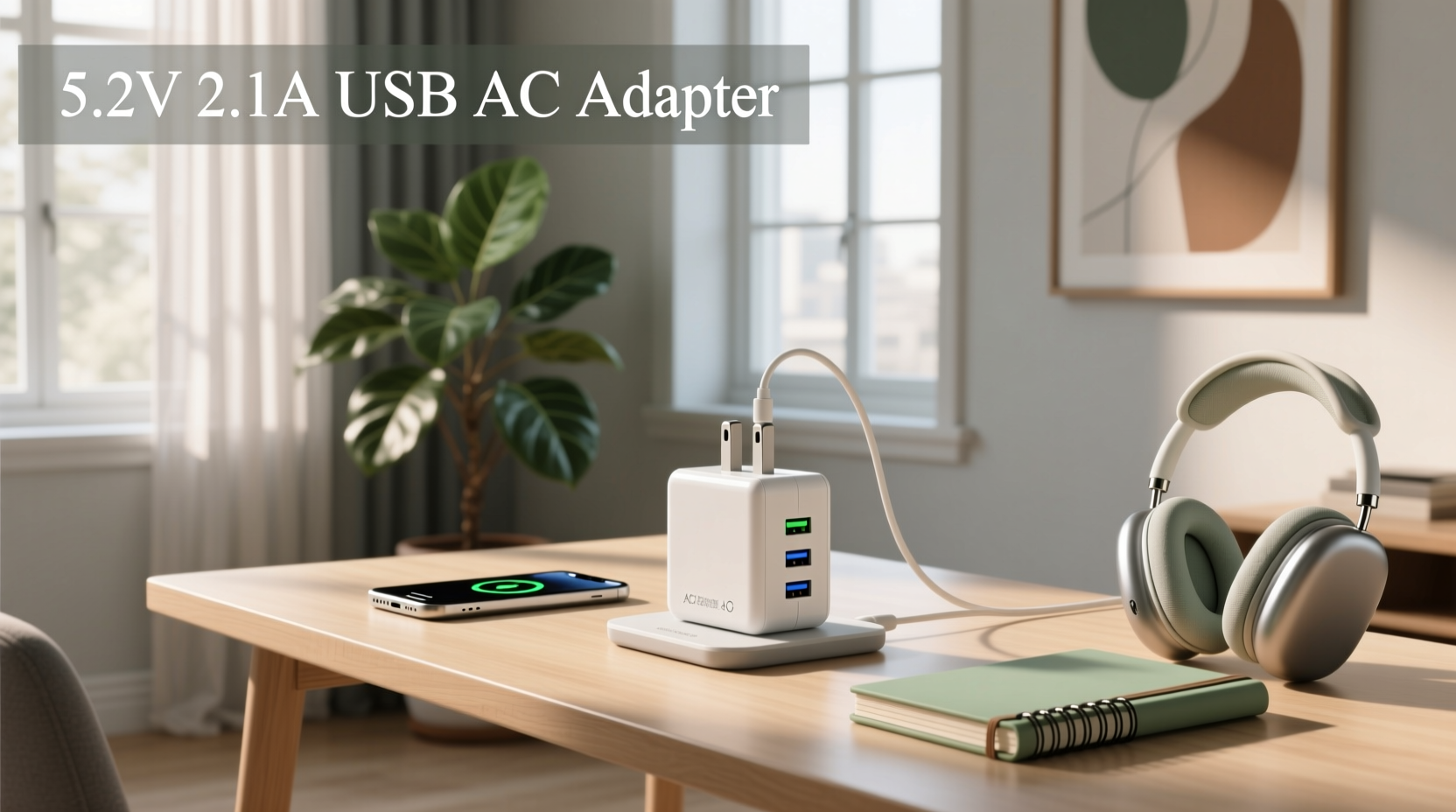 5.2v 2.1a usb ac adapter guide