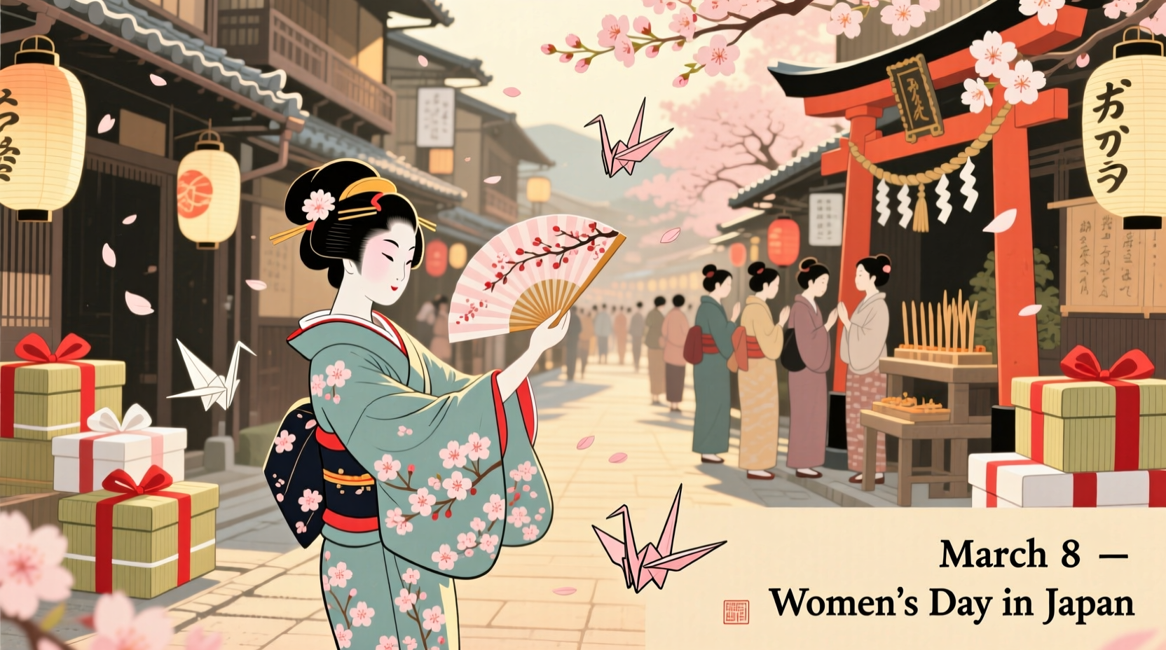 womens day in japan