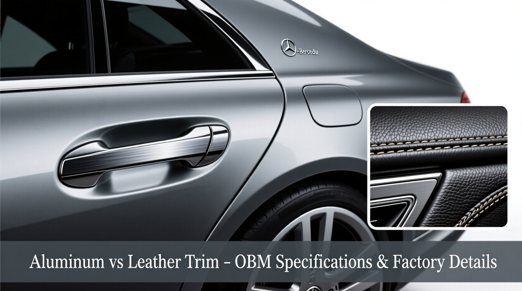 aluminum vs leather w209