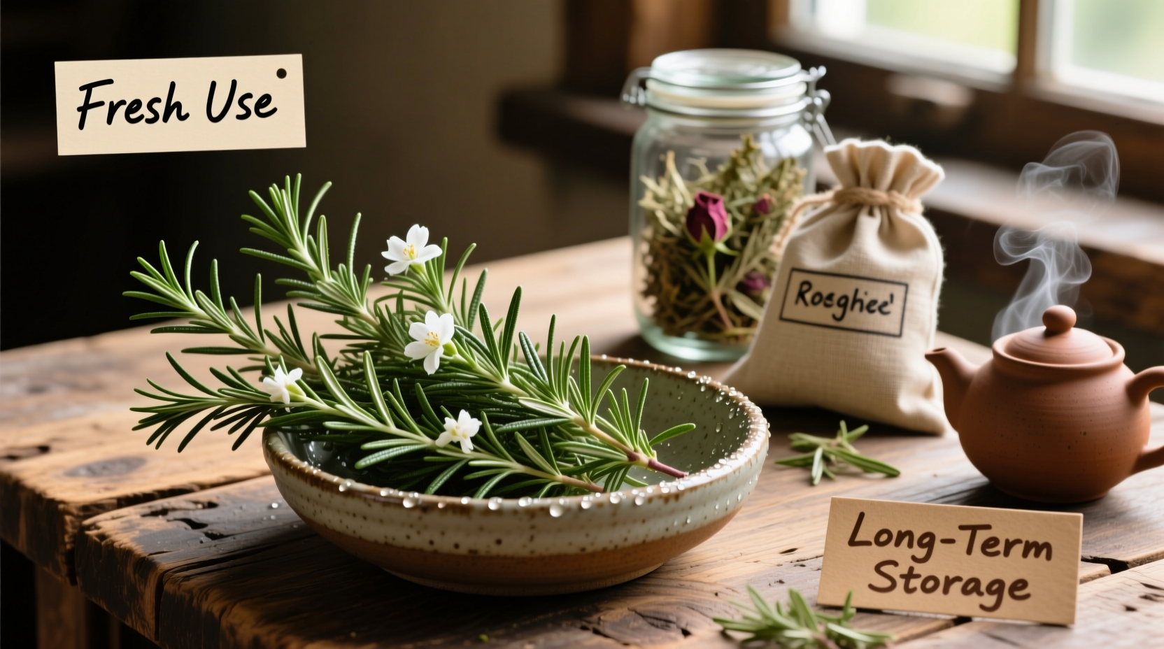 How to Store Rosemary Fresh & Long-Term
